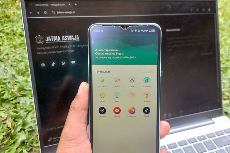 JATMA Aswaja Luncurkan Aplikasi MAHABBAH. (FOTO: ist)
