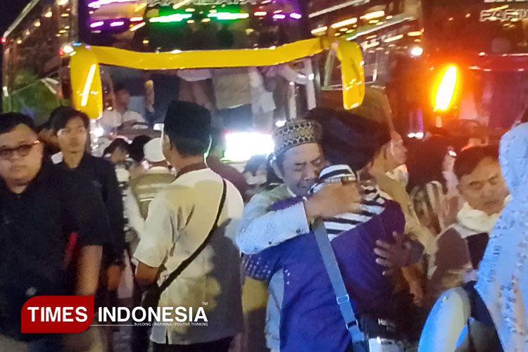 Doa Para Kiai Antar Keberangkatan Jemaah Calon Haji Kota Batu