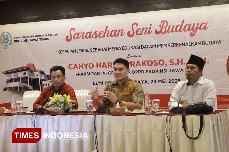 Anggota DPRD Jatim Cahyo Harjo dan Disbudpar Komitmen Perkuat Potensi Kesenian Lokal