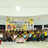 Gelar Turnamen Se Bontang, PTM Pelabuhan Loktuan Galang Silaturahmi Penghobi  Tenis Meja
