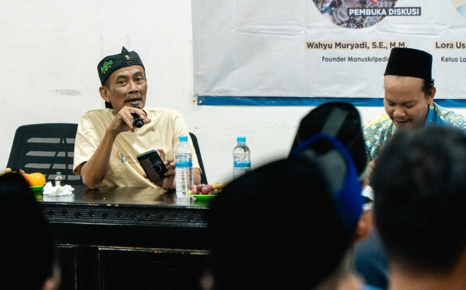 Seminar tentang Turats dan dunia digital di Pesantren Qomarudin, Gresik. (Foto: Wahyu Muryadi for TIMES Indonesia)