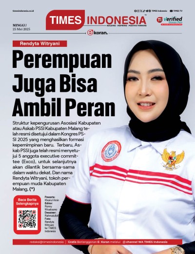 Edisi Minggu, 25 Mei 2025: E-Koran, Bacaan Positif Masyarakat 5.0