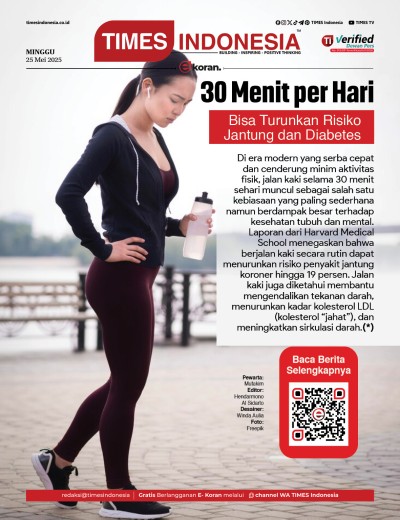 Edisi Minggu, 25 Mei 2025: E-Koran, Bacaan Positif Masyarakat 5.0