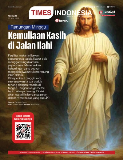 Edisi Minggu, 25 Mei 2025: E-Koran, Bacaan Positif Masyarakat 5.0