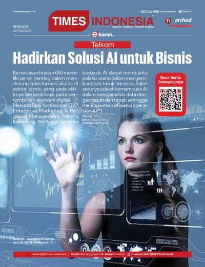 Edisi Minggu, 25 Mei 2025: E-Koran, Bacaan Positif Masyarakat 5.0