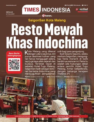 Edisi Minggu, 25 Mei 2025: E-Koran, Bacaan Positif Masyarakat 5.0