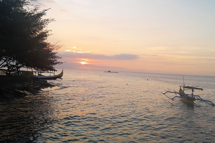 Sunset di Grand Pathek Situbondo. (FOTO: Kontributor TIMES Indonesia / Qurirotul Baroroh)
