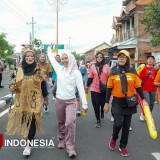 Rangkaian May Day, Kala Buruh dan Pengusaha Kota Mojokerto Jalan Sehat Penuh Keakraban