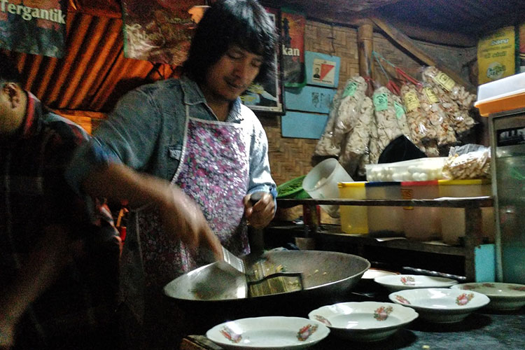 Warung Mie Soden di Kota batu. (FOTO: Kontributor TIMES Indonesia / Shakty Anayasetya)