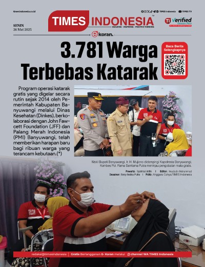 Edisi Senin, 26 Mei 2025: E-Koran, Bacaan Positif Masyarakat 5.0