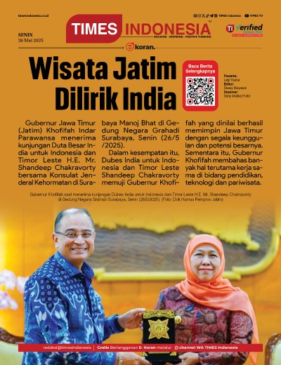Edisi Senin, 26 Mei 2025: E-Koran, Bacaan Positif Masyarakat 5.0