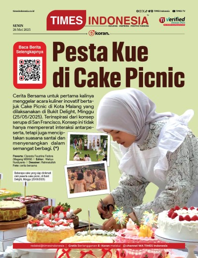 Edisi Senin, 26 Mei 2025: E-Koran, Bacaan Positif Masyarakat 5.0