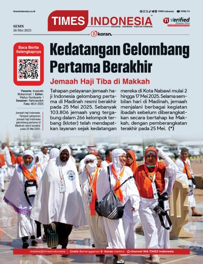 Edisi Senin, 26 Mei 2025: E-Koran, Bacaan Positif Masyarakat 5.0