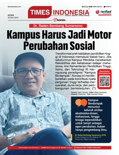 Edisi Senin, 26 Mei 2025: E-Koran, Bacaan Positif Masyarakat 5.0