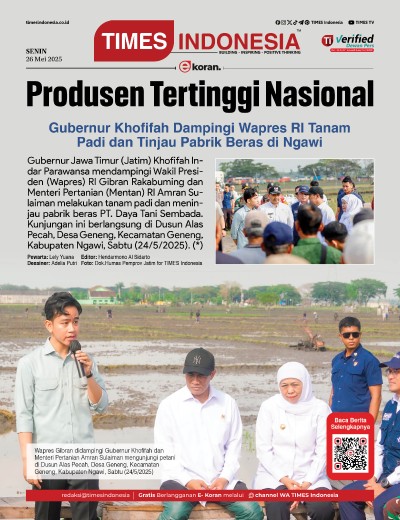 Edisi Senin, 26 Mei 2025: E-Koran, Bacaan Positif Masyarakat 5.0