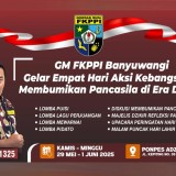 GM FKPPI Banyuwangi Gelar Pekan Pancasila, Seruan Gotong Royong dan Kebhinekaan di Era Digital