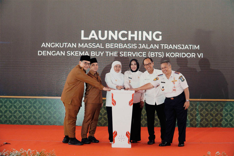 Bus Transjatim Koridor 6 Diresmikan, Gratis Minggu Pertama