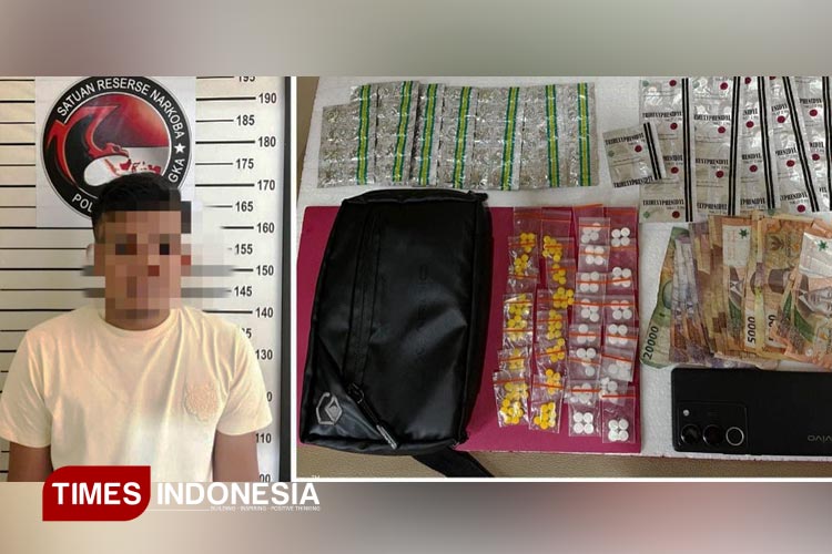 Polres Majalengka Gerebek Gubuk Narkoba, Ratusan Butir Obat Terlarang Disita