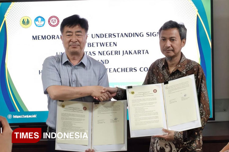 Perkuat Kerja Sama Internasional, UNJ Terima Kunjungan Delegasi Pendidikan dari Tiongkok (27/05/25). (FOTO: dok. UNJ) 