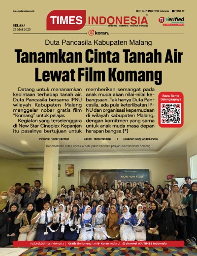 Edisi Selasa, 27 Mei 2025: E-Koran, Bacaan Positif Masyarakat 5.0