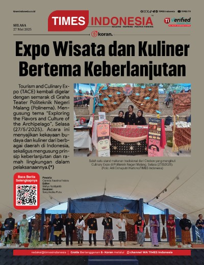 Edisi Selasa, 27 Mei 2025: E-Koran, Bacaan Positif Masyarakat 5.0