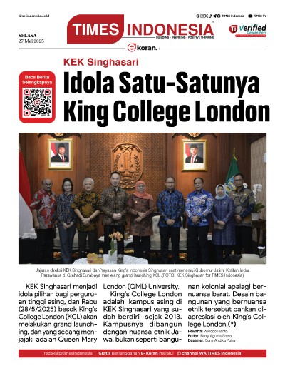 Edisi Selasa, 27 Mei 2025: E-Koran, Bacaan Positif Masyarakat 5.0