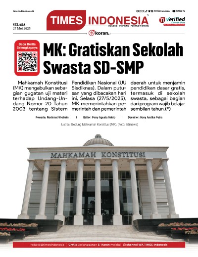 Edisi Selasa, 27 Mei 2025: E-Koran, Bacaan Positif Masyarakat 5.0