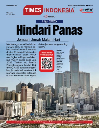 Edisi Selasa, 27 Mei 2025: E-Koran, Bacaan Positif Masyarakat 5.0