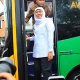 Bus Trans Jatim Koridor VI Mojokerto-Sidoarjo Via Ngoro Industrial Park Mulai Beroperasi