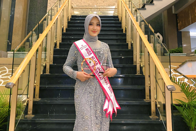 Miss Hijab Jabar Berbakat 2025, Adisti Puspitasari. (FOTO: Adis for TIMES Indonesia)