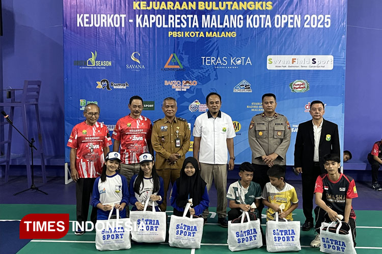 Pembukaan Kejurkot Kapolresta Malang Kota 2025. (FOTO: Rizky Kurniawan Pratama/TIMES Indonesia)