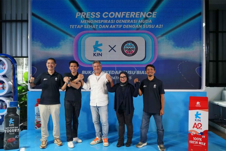 Konfrensi Pers KIN Dairy. (Foto: Jaya)