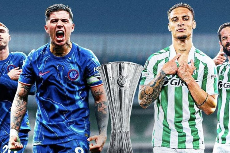 Real Betis akan menghadapi Chelsea di final Conference League, Kamis (29/5/2025) dini hari.