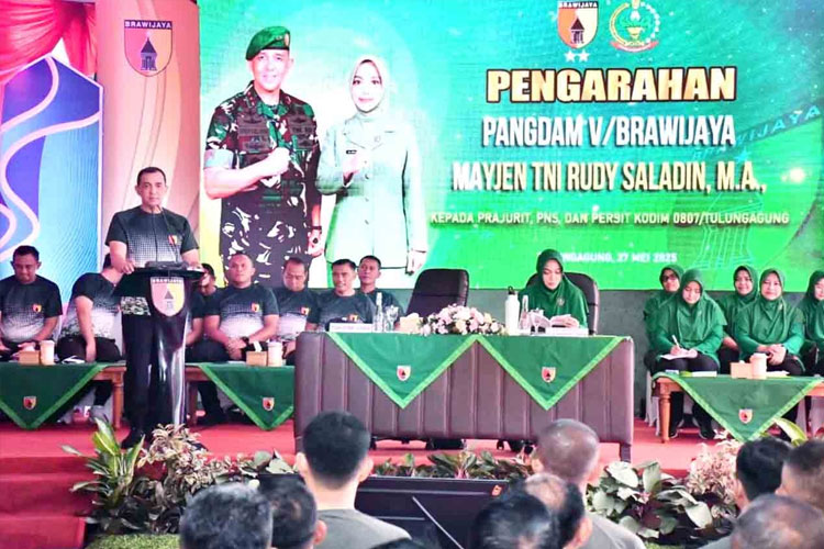 Hindari Pelanggaran, Pangdam Rudy Tegaskan Prajurit Harus Berpikir Sebelum Bertindak