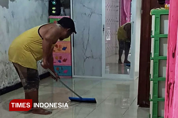 Banjir Rob di Kampung Mandar Kian Parah, BPBD Banyuwangi Siapkan Klep Gorong-Gorong