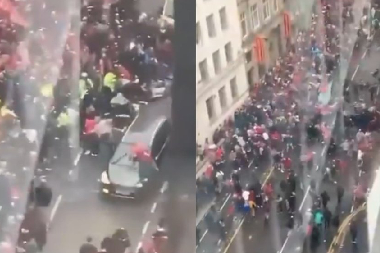 Insiden Mengerikan Warnai Perayaan Juara Liverpool, Mobil Tabrak Kerumunan Suporter