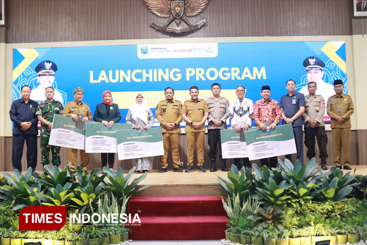Peluncuran program sae law care oleh Bupati Probolinggo. (Foto: Abdul Jalil/TIMES Indonesia)