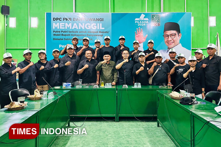 PKB Banyuwangi Kukuhkan Pasukan Jihad Panji Bangsa, Siap Menangkan Pemilu 2029