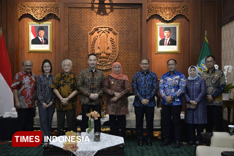 Kunjungan Direksi KEK Singhasari ke Grahadi Surabaya (Sumber: Fotografer)