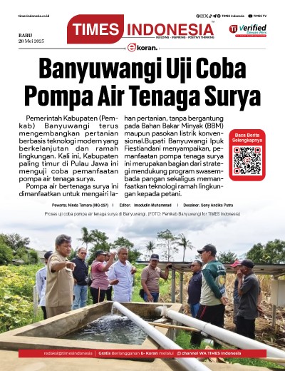 Edisi Rabu, 28 Mei 2025: E-Koran, Bacaan Positif Masyarakat 5.0