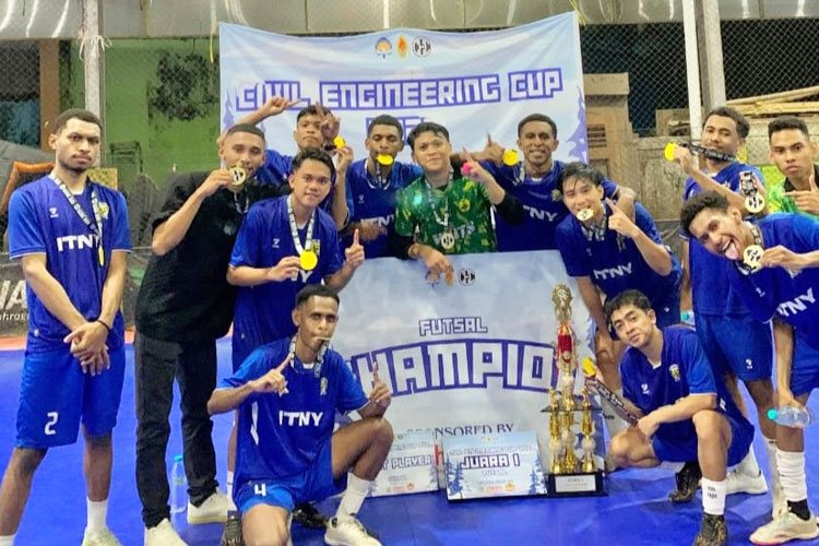 Unjuk Dominasi, HMTS ITNY Raih Juara 1 dan Best Player di Futsal Engineering Cup 2025