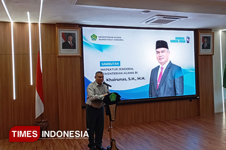 Berkenalan dengan Awak Media, Irjen Kemenag Lakukan Pengawasan Berdampak, Solutif, Kolaboratif dan Berkelanjutan