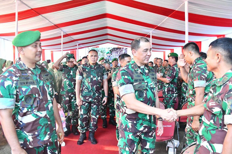 Empat Satuannya Dikunjungi Pangdam, Danrem 081/DSJ: Banyak Apresiasi Terhadap Keberhasilan