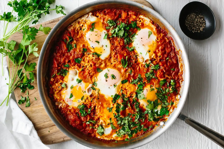 Shakshuka Kuliner Afrika yang Diklaim Sebagai Makanan Nasional Israel