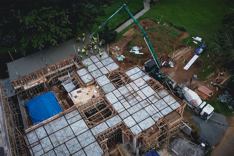 Konstruksi yang dibangun Sicons Construction. (FOTO: dok. Sicons Construction)