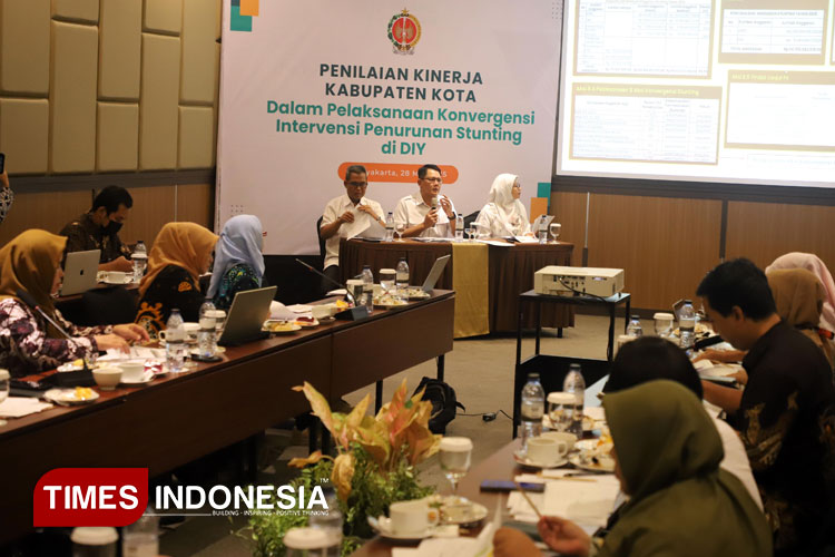 Wabup Sleman Tunjukkan Komitmen Penurunan Stunting di Hadapan Pemda DIY