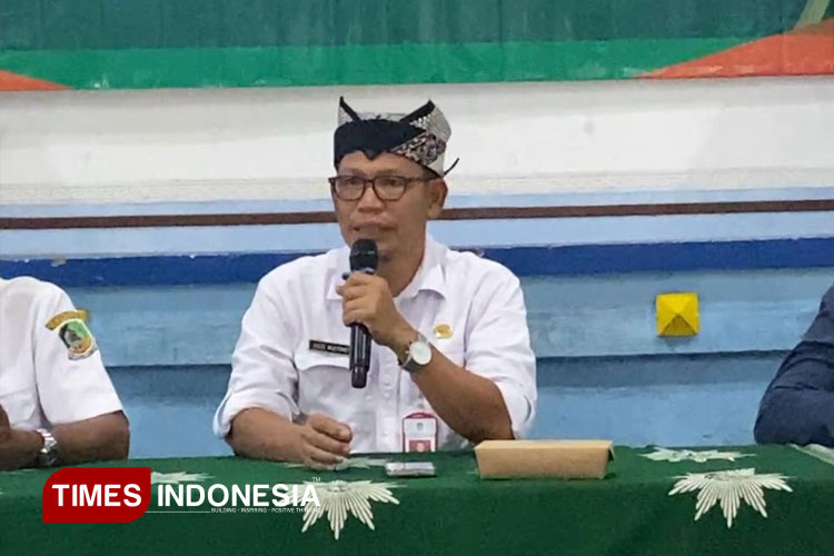 Kepala Bakesbangpol Banyuwangi, Drs. R. Agus Mulyono, S.Sos. M.Si. (Foto: Fazar Dimas/TIMES Indonesia).