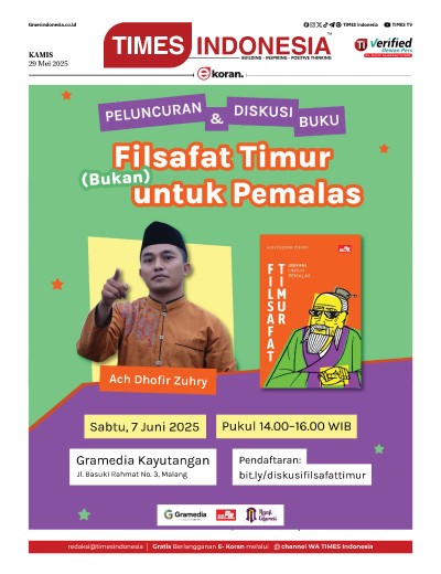 Edisi Kamis, 29 Mei 2025: E-Koran, Bacaan Positif Masyarakat 5.0