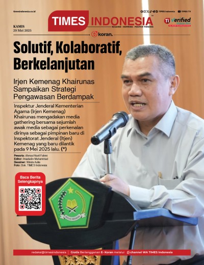 Edisi Kamis, 29 Mei 2025: E-Koran, Bacaan Positif Masyarakat 5.0