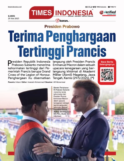 Edisi Kamis, 29 Mei 2025: E-Koran, Bacaan Positif Masyarakat 5.0